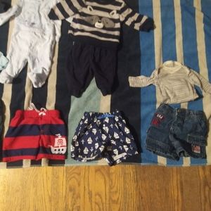 3 month baby boy clothes lot